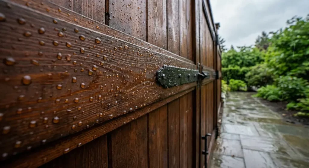 Well maintained gate